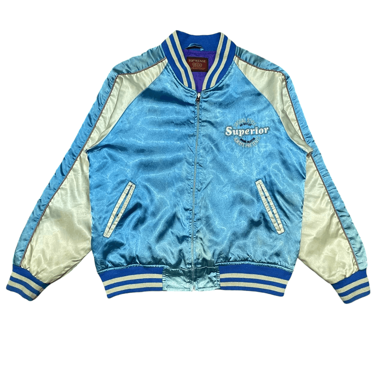 Japanese Brand Vintage Top Stage Bomber Jacket Size US M / EU 48-50 / 2 - 6 Thumbnail