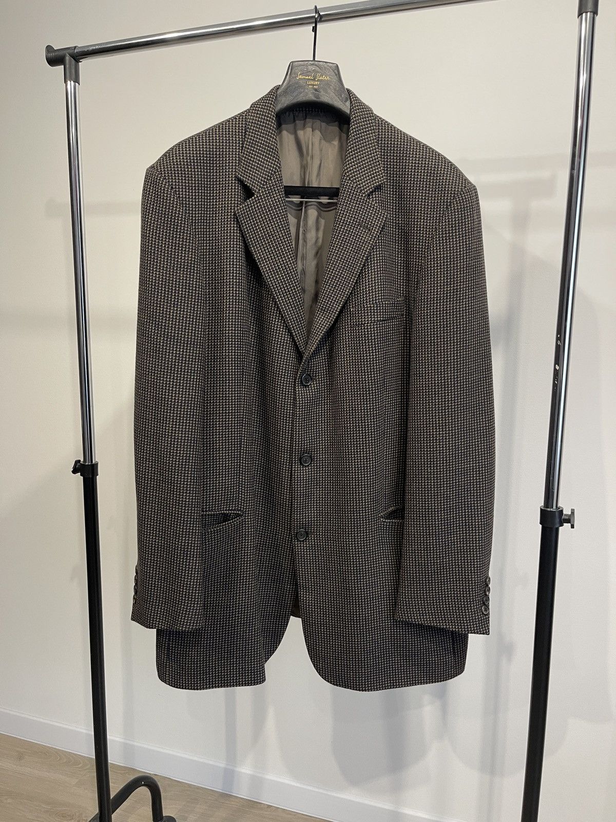 Hugo Vintage Hugo boss blazer wool classic jacket sport coat Size 46L - 1 Thumbnail
