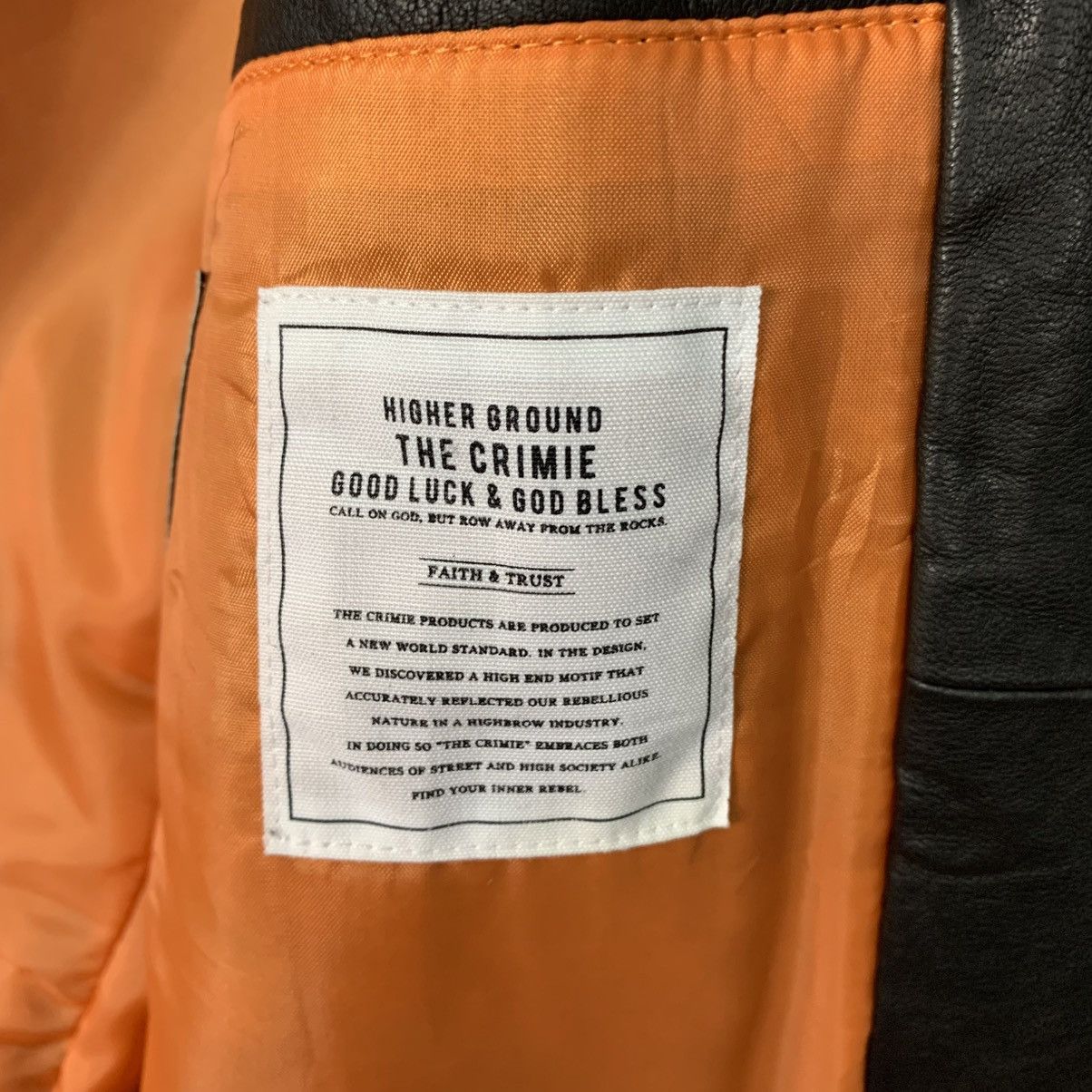 Japanese Brand Realized Works Double Colar Motorcycle Leather Jacket Size US S / EU 44-46 / 1 - 17 Thumbnail