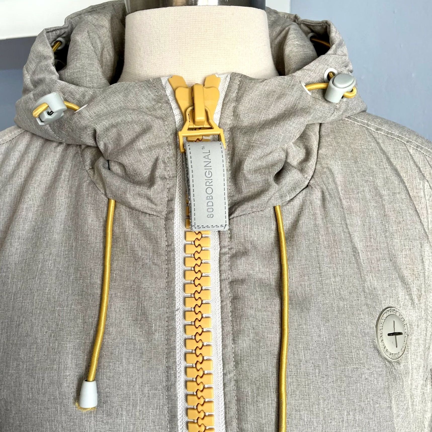 Vintage VINTAGE Grays 80DB Original Grey Jacket Zip L Parka Men Gray Comics Lined Headphones Included XS? Size US L / EU 52-54 / 3 - 3 Thumbnail
