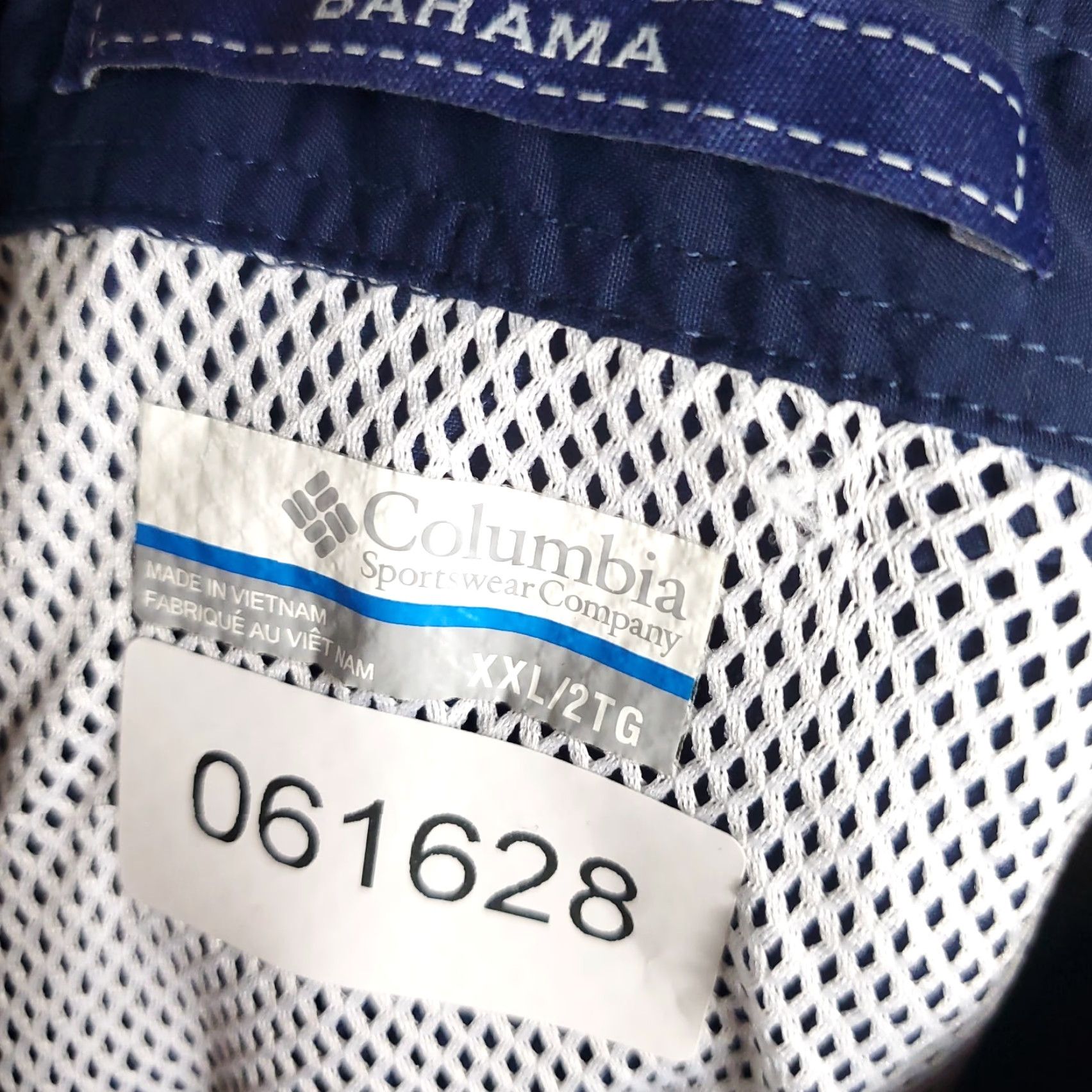 Vintage Columbia Shirt Mens 2XL Navy Blue Vented Fishing Button Up Short Sleeve Size US XXL / EU 58 / 5 - 6 Thumbnail