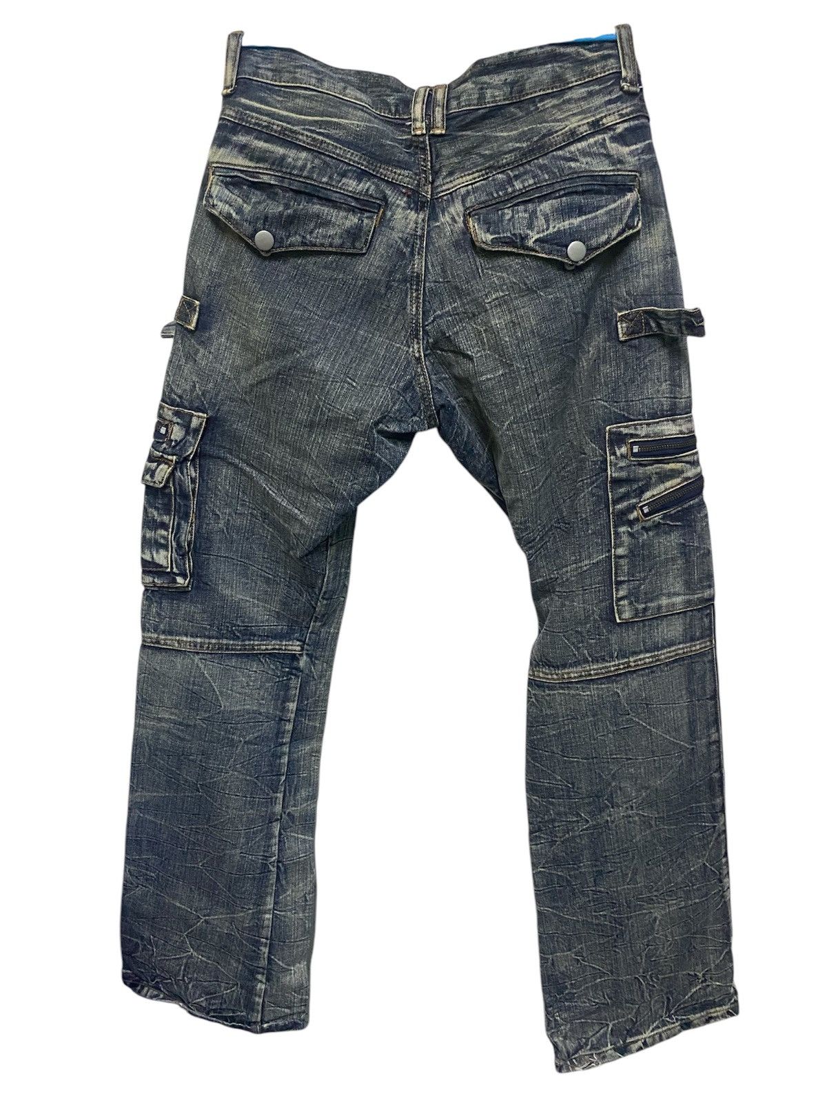 Le Grande Bleu (L.G.B.) × Vintage × semanticdesign Semantics design many pockets very rare Size US 32 / EU 48 - 2 Thumbnail