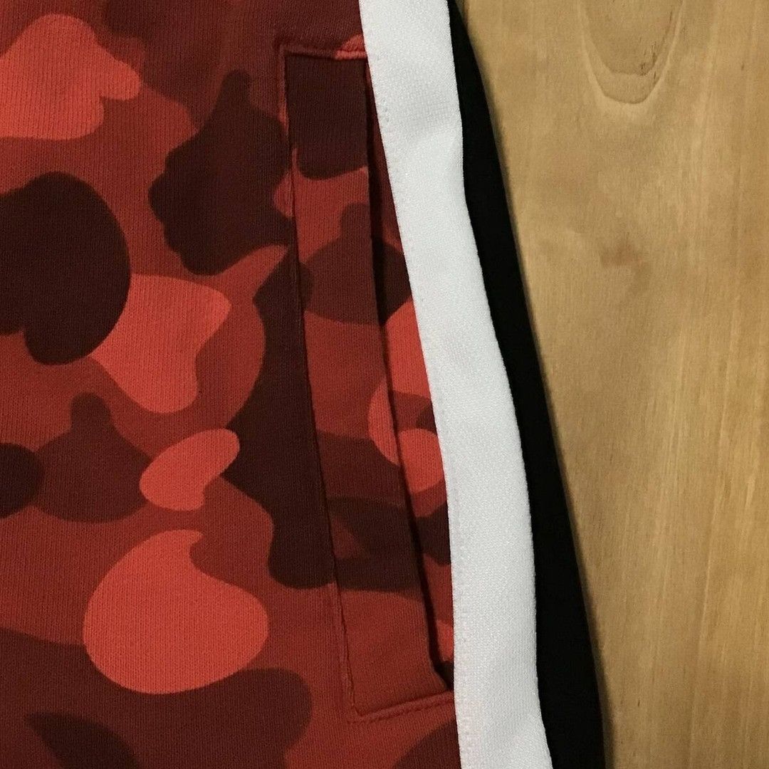 Bape BAPE Red camo sweat pants a bathing ape ★size M Size US 32 / EU 48 - 6 Thumbnail