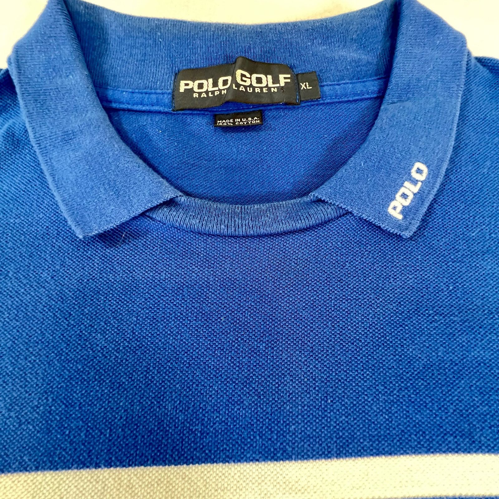 Polo Ralph Lauren Polo Golf Ralph Lauren Vintage Made in USA Shirt Men's XL Size US XL / EU 56 / 4 - 7 Thumbnail