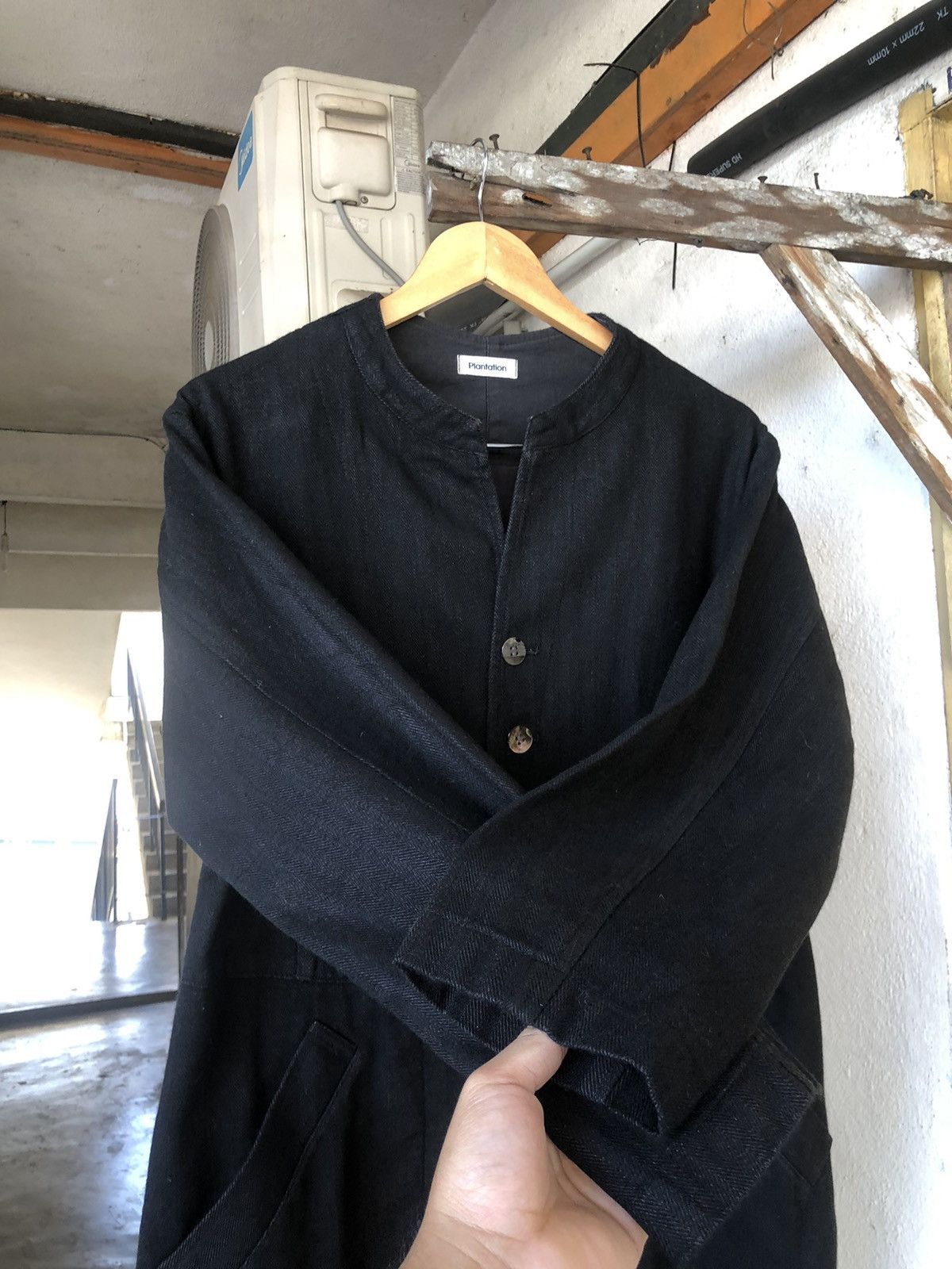 Issey Miyake Issey Miyake Plantation Wool Multi Button Blazer Jacket Size L / US 10 / IT 46 - 13 Thumbnail
