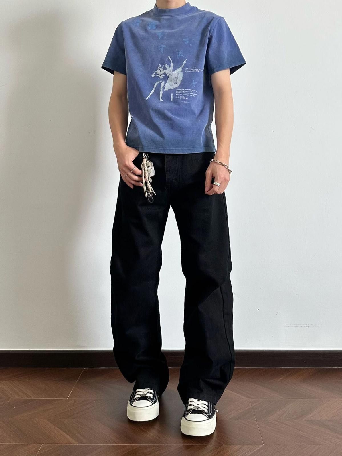 Other White Straight Leg Micro Flare Jeans Size US 32 / EU 48 - 6 Thumbnail