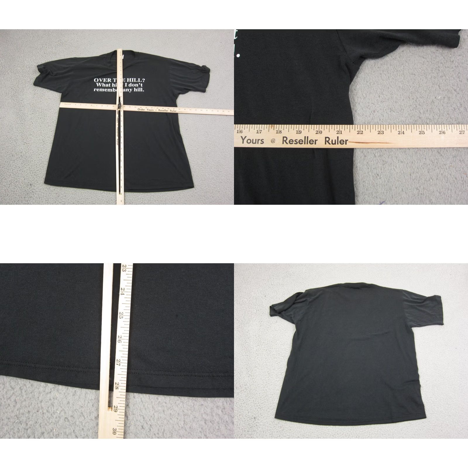 Jerzees VINTAGE Jerzees Shirt XL Mens Black 90s USA Crew Neck Short Sleeve T-Shirt Size US XL / EU 56 / 4 - 8 Thumbnail