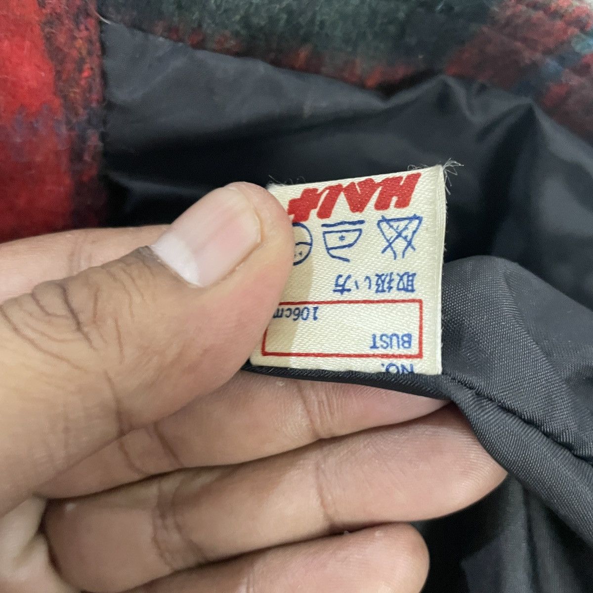 Japanese Brand Vintage Halt Wool Chekered Jacket Size US M / EU 48-50 / 2 - 6 Thumbnail