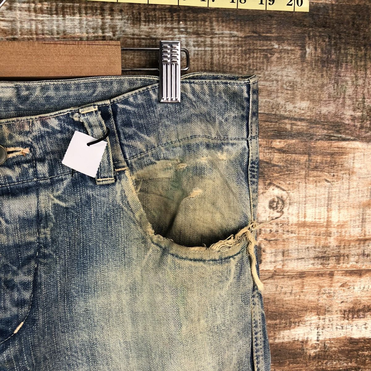 Johnbull DL John Bull Blue Multipocket Denim Pants #A2069 Size US 32 / EU 48 - 7 Thumbnail