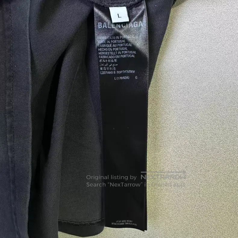 Balenciaga Balenciaga 520 Glow-in-the-Dark Short Sleeve Size US L / EU 52-54 / 3 - 5 Thumbnail