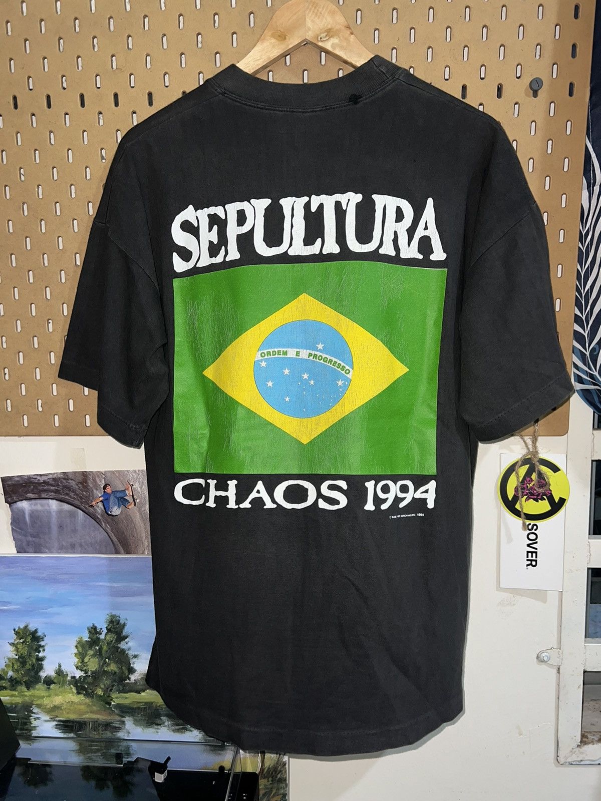 Band Tees × Vintage Sepultura Refuse/Resist ©️1994 Size US L / EU 52-54 / 3 - 6 Thumbnail