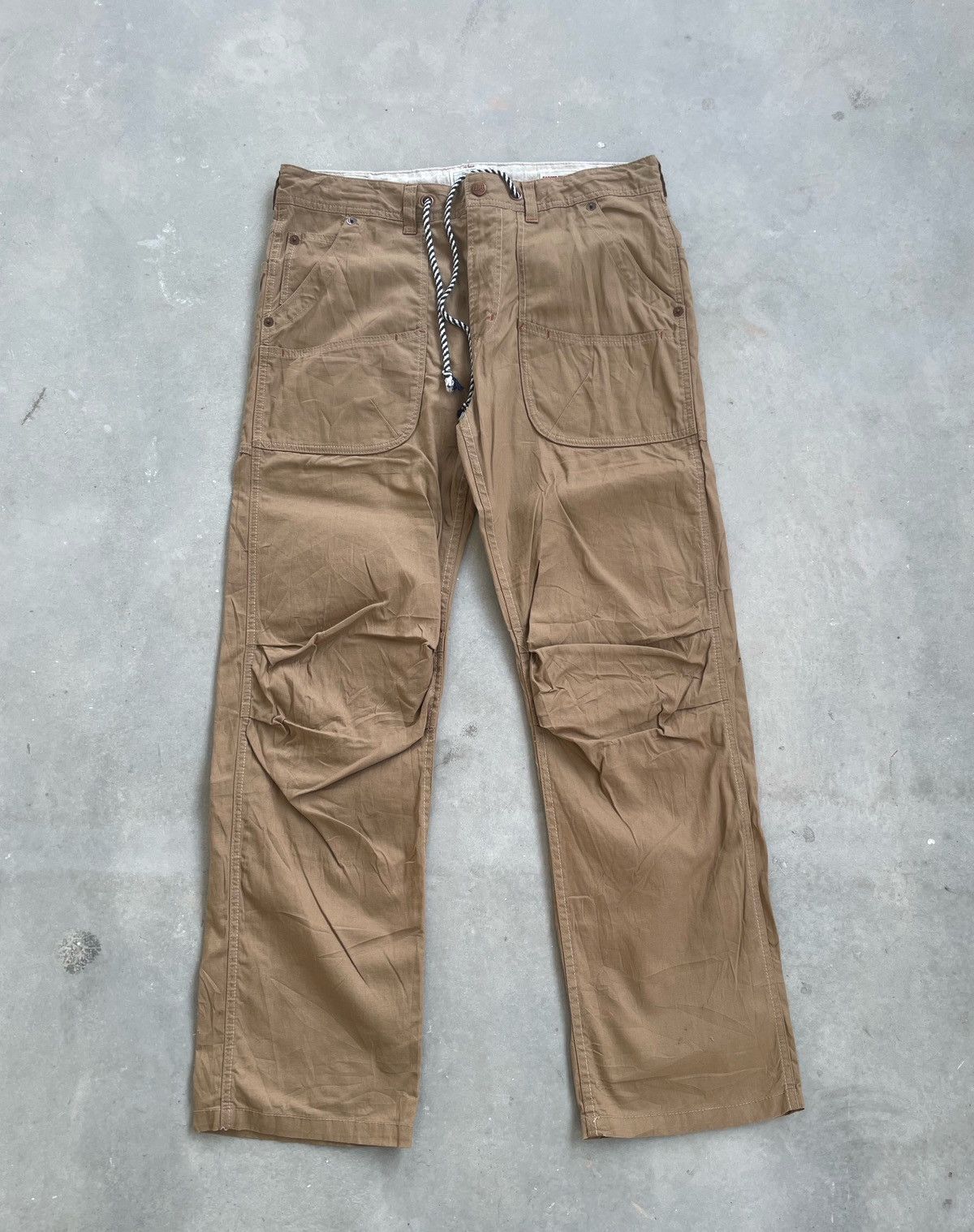 Japanese Brand NAVY ORGABITS ARMY STYLE PANT Size US 37 - 1 Thumbnail