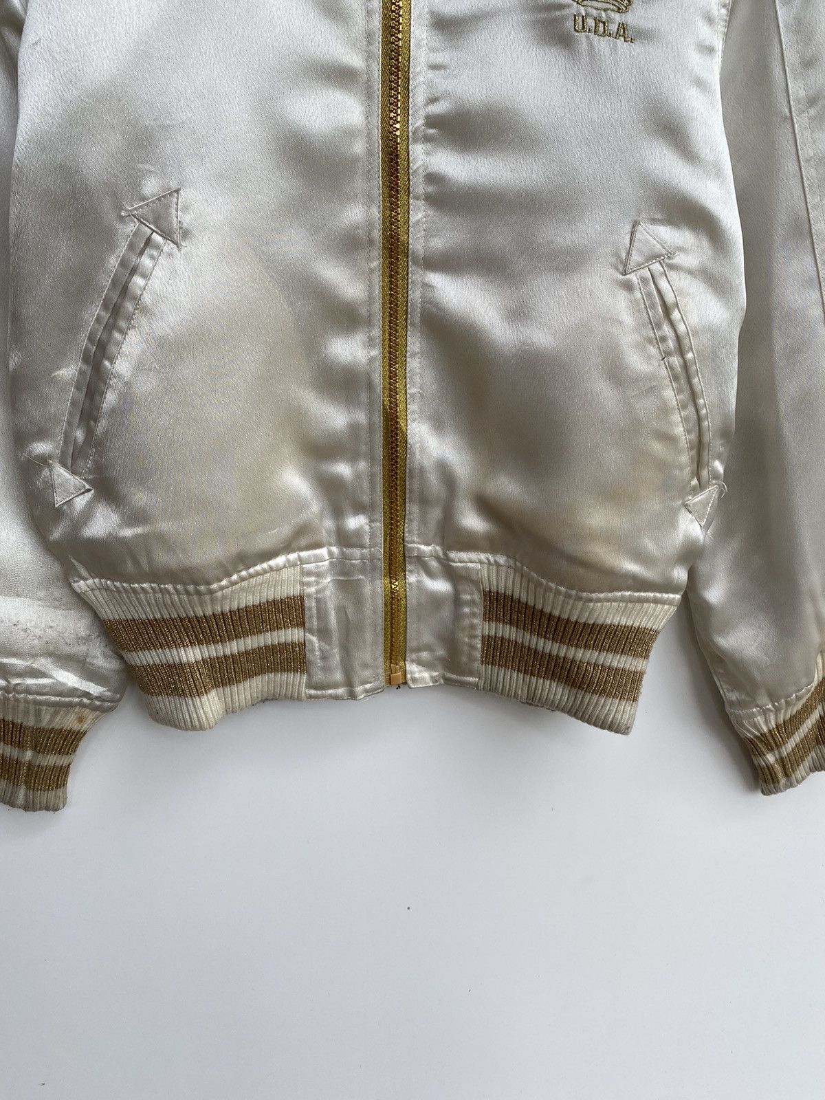Vintage Vtg Sukajan Jacket U.D.A Size US M / EU 48-50 / 2 - 7 Thumbnail