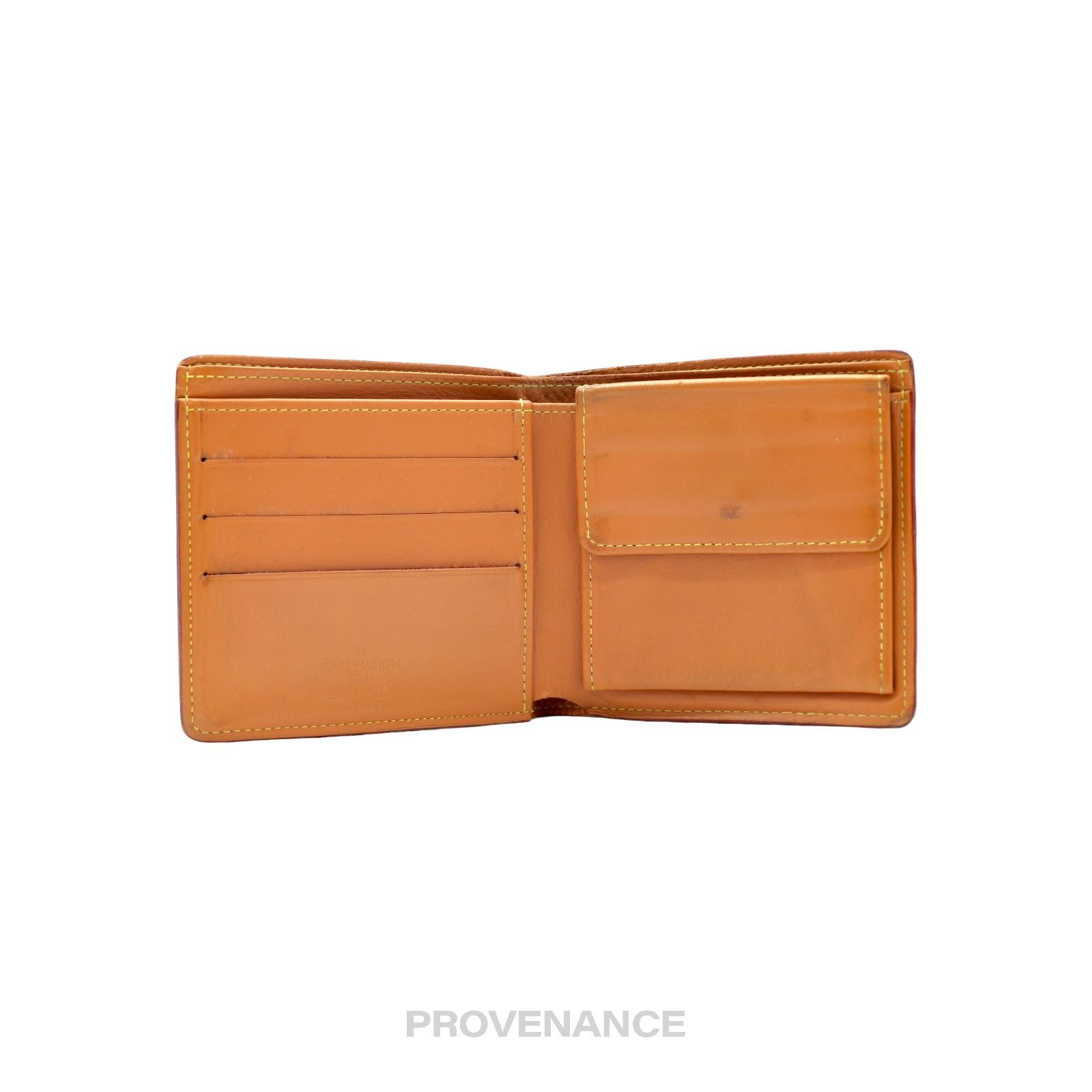 Louis Vuitton 🔴 Louis Vuitton Marco Wallet - Nomade Caramel Leather Size ONE SIZE - 6 Thumbnail