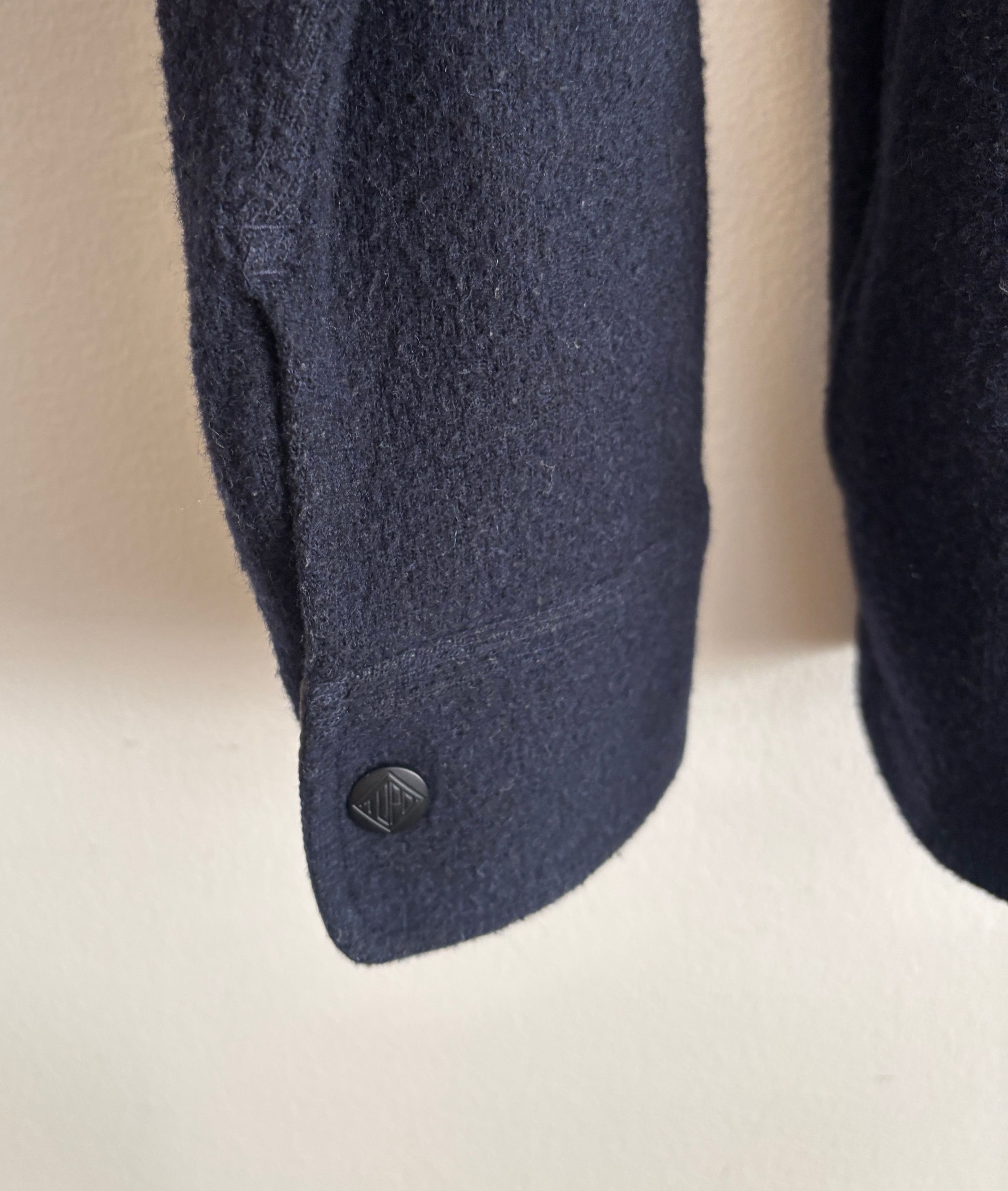 Topo Designs $170 Navy Blue Wool Shirt Jacket/ Shacket/ Overshirt - Large Size US L / EU 52-54 / 3 - 6 Thumbnail
