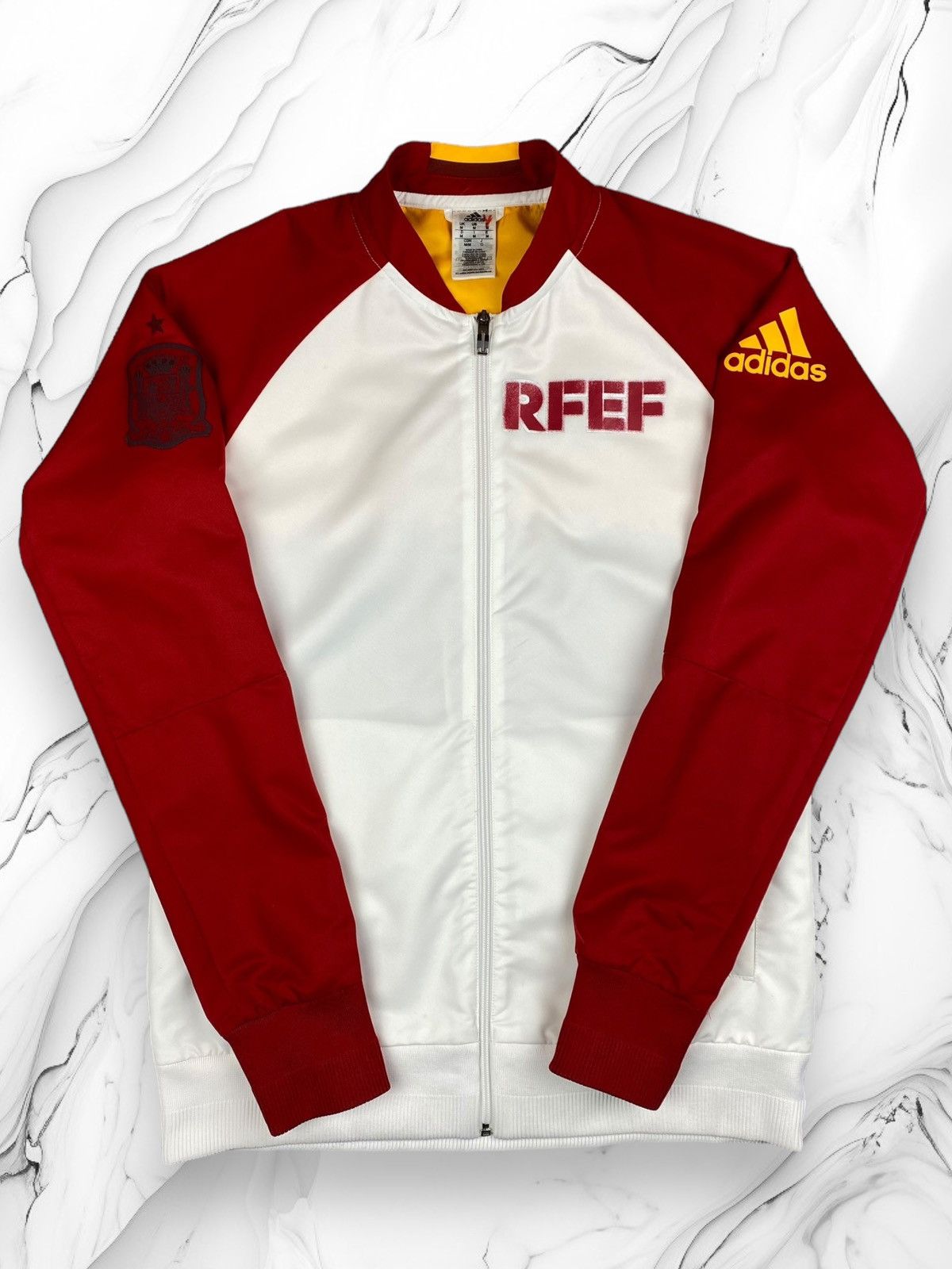 Adidas Vintage Adidas Spain Track Jacket Size M Size US M / EU 48-50 / 2 - 1 Thumbnail