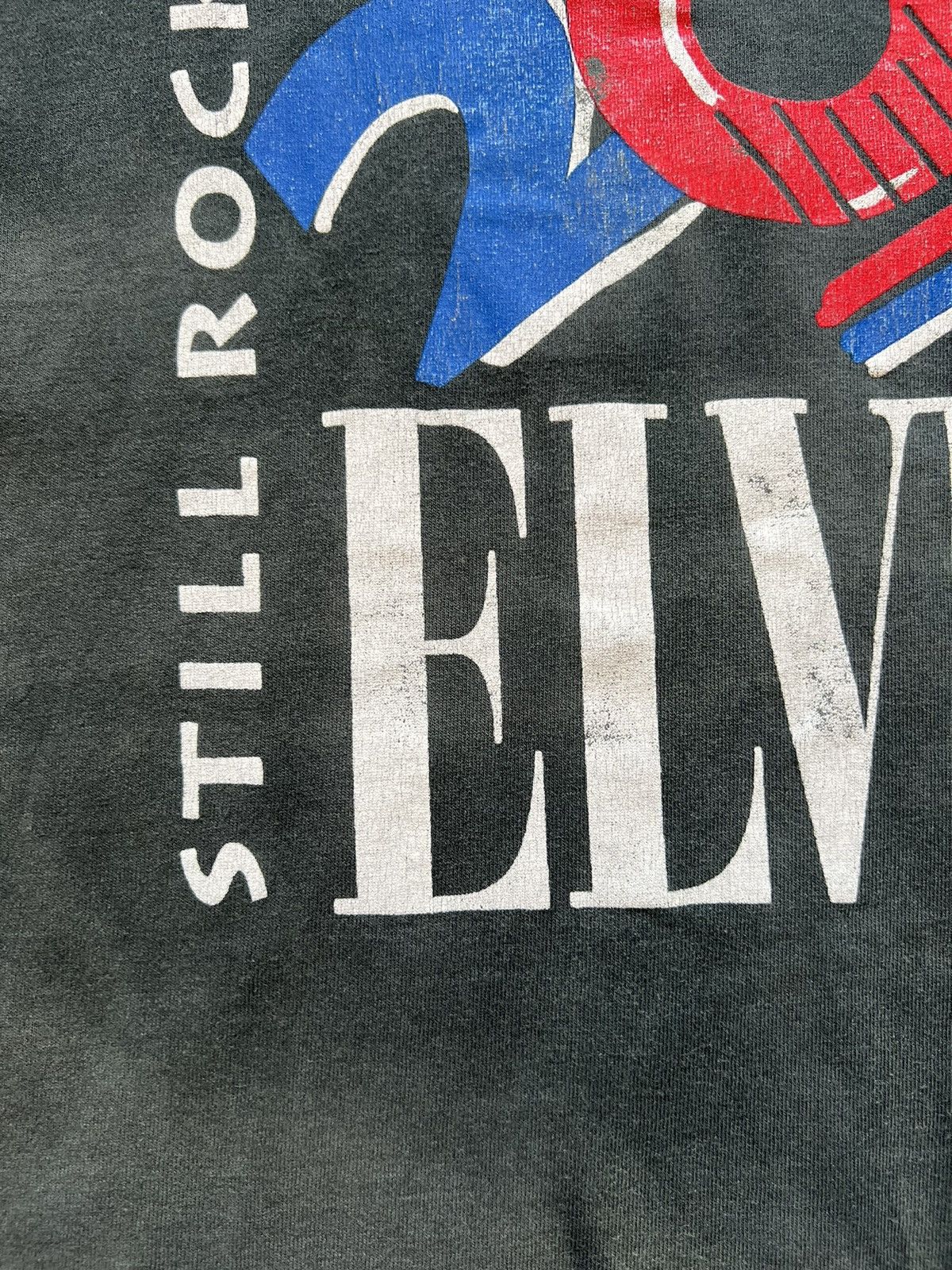Band Tees × Jerzees × Vintage Vintage 1997 Elvis Presley Still Rockin 90s T-Shirt Size US XXL / EU 58 / 5 - 10 Thumbnail