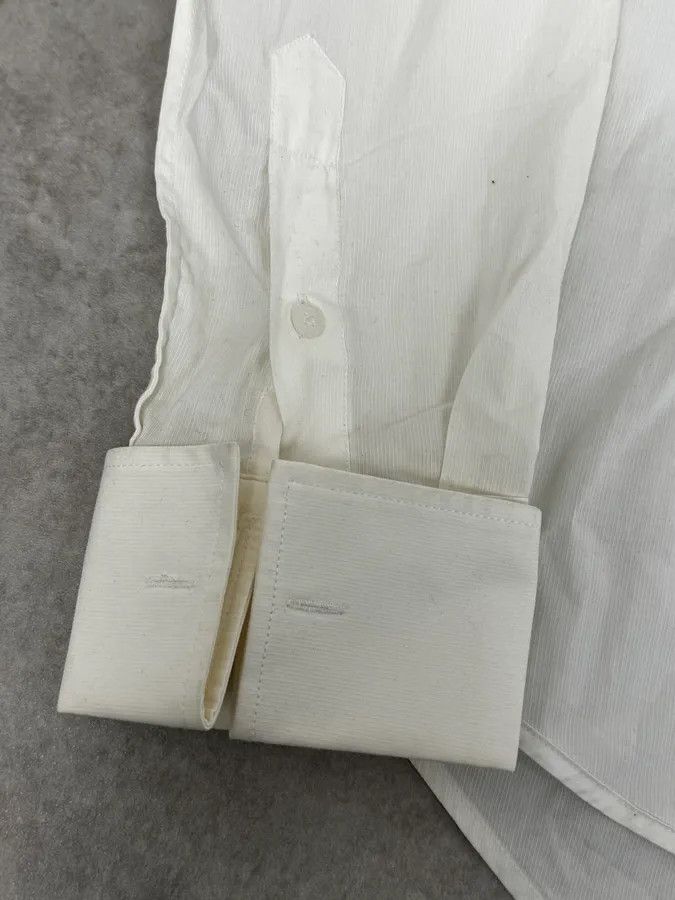Dolce & Gabbana 2000s Dolce & Gabbana Royal White Shirt Size US M / EU 48-50 / 2 - 9 Thumbnail