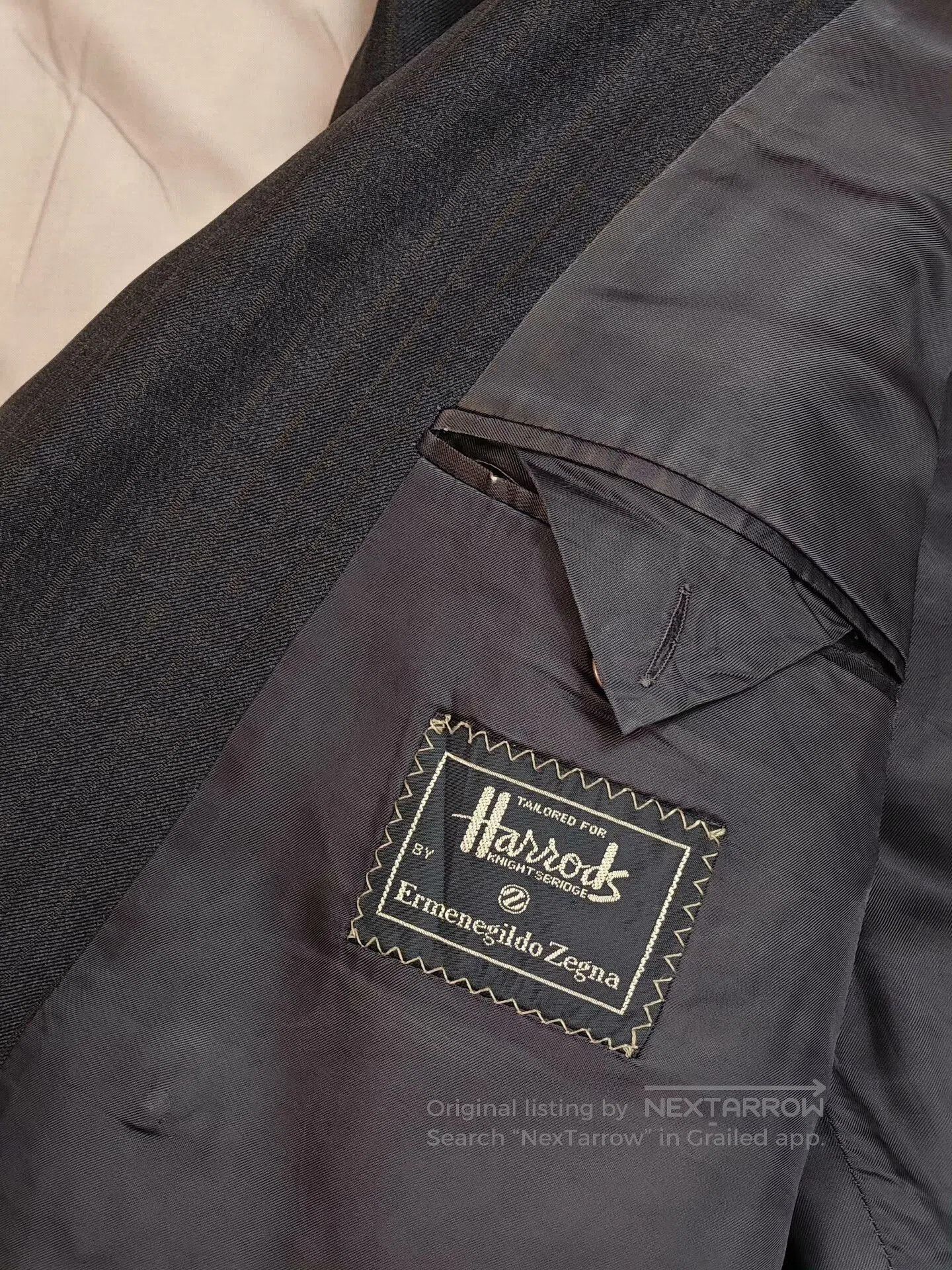Ermenegildo Zegna Zegna Wool Double-Breasted Suit Jacket. Size US M / EU 48-50 / 2 - 7 Thumbnail