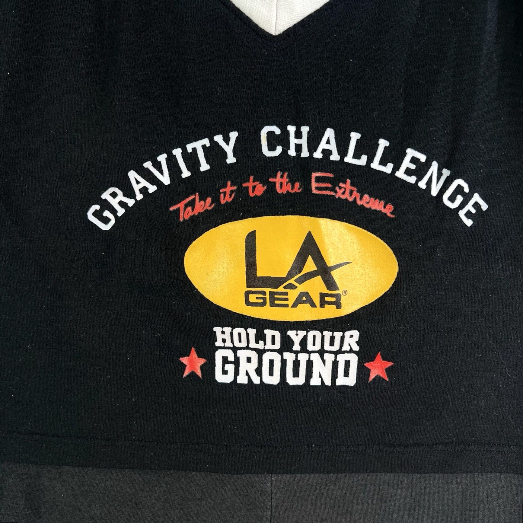 La Gear La Gear Gravity Challenge Crop Top Shorts 2 piece Set XL Black US Made Size XL / US 12-14 / IT 48-50 - 2 Thumbnail