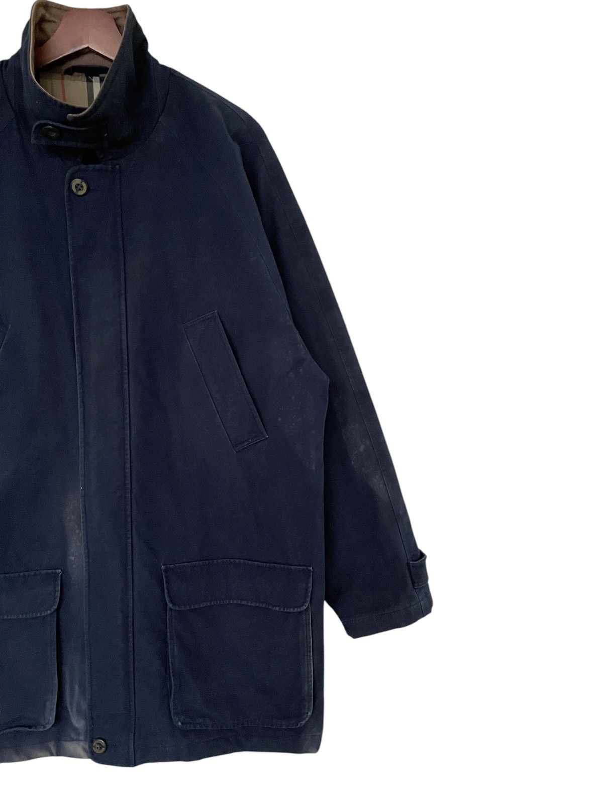 Burberry × Vintage Vintage Brand Burberry Checkered Trench Coat 1990s Size US M / EU 48-50 / 2 - 5 Thumbnail