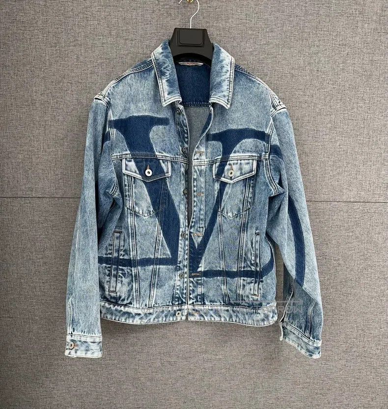 Valentino Valentino Printed washed old jacket Size US L / EU 52-54 / 3 - 1 Thumbnail