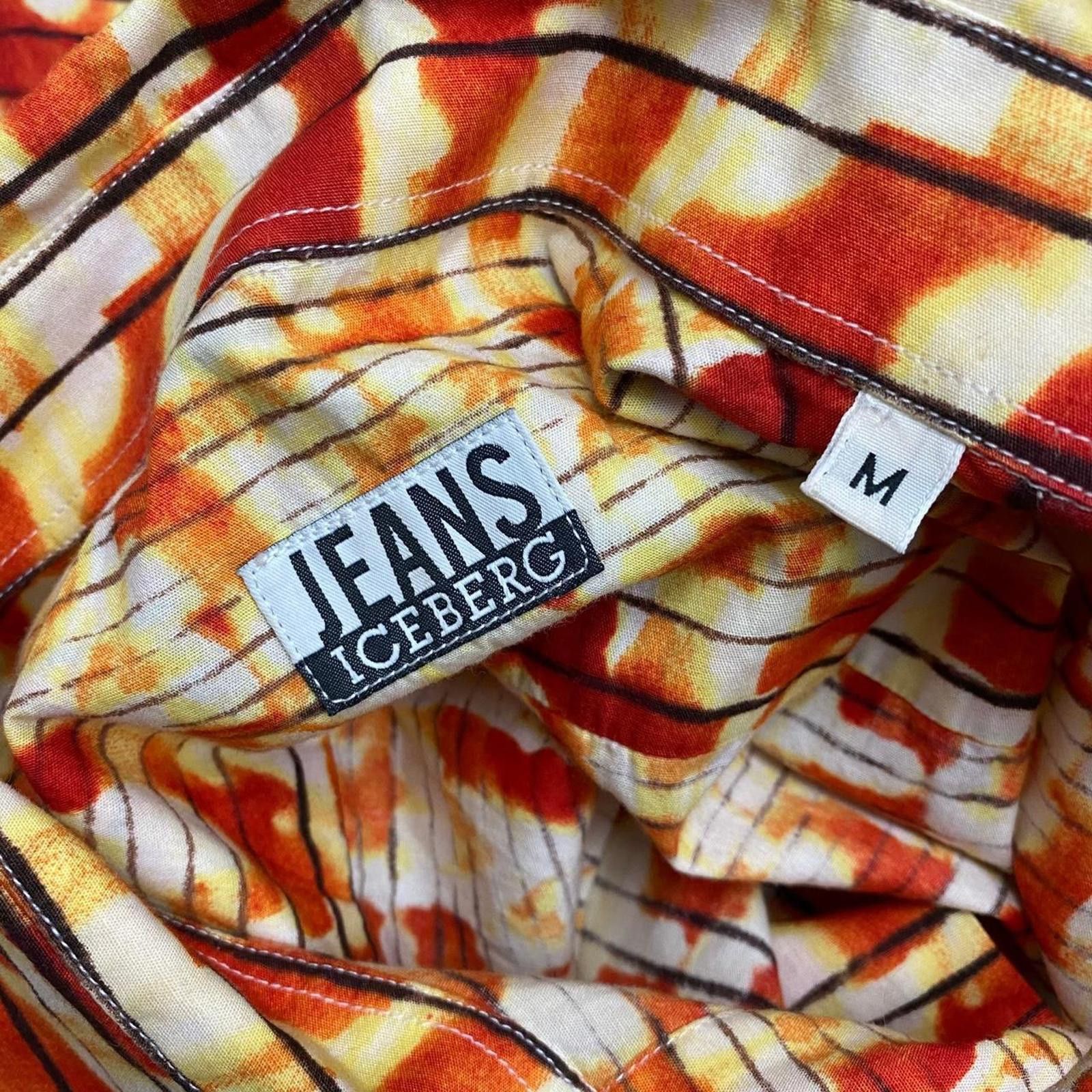 Iceberg Iceberg Jeans 90’s Blaze Monogram Shirt - M Size US M / EU 48-50 / 2 - 4 Thumbnail
