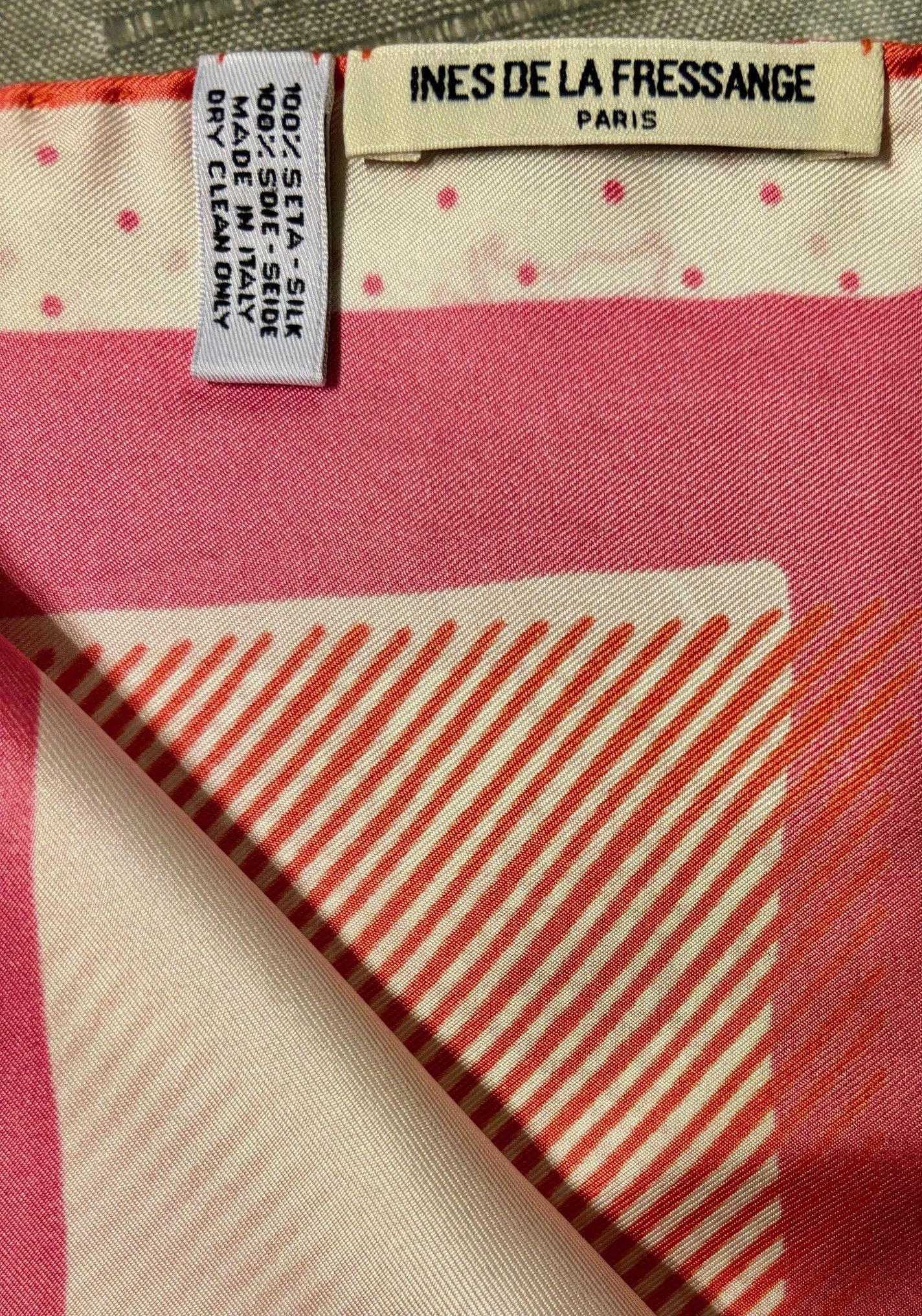 Other Silk scarf Ines de La Fressange Size ONE SIZE - 4 Thumbnail