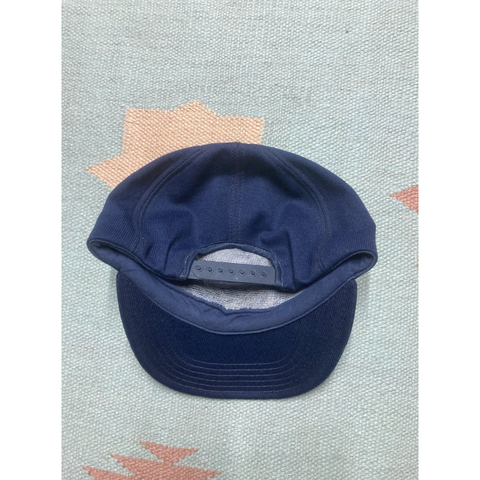 Vintage VINTAGE 80s SnapBack Hat Cap Local 261 Union Grain Millers Michigan Made in USA Baseball Cap Adjustable Men Blue USA Mens Size ONE SIZE - 4 Thumbnail