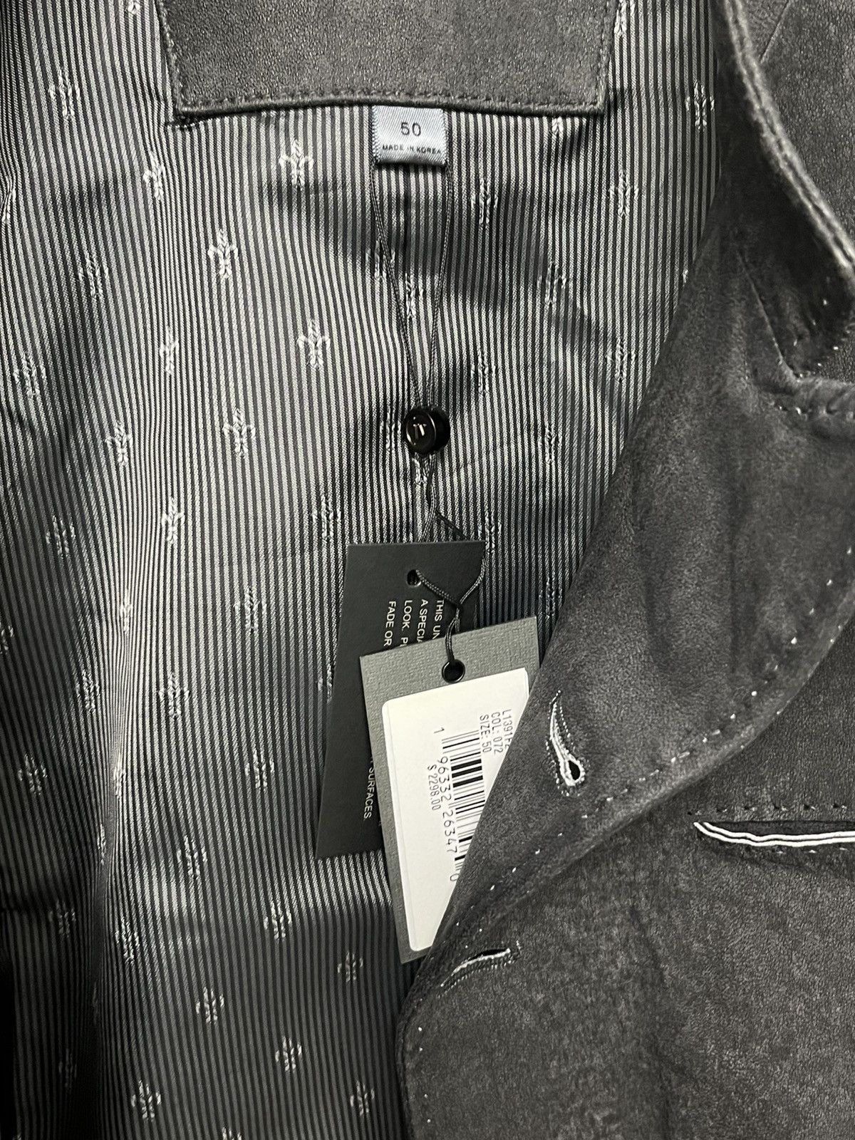 John Varvatos Varick Leather Jacket EU 50 USA 40 Size US M / EU 48-50 / 2 - 10 Thumbnail