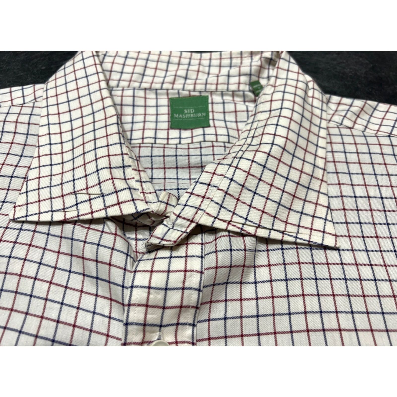 Sid Mashburn Sid Mashburn Plaid Handmade Shirt Men's 2XL Oxford Preppy Button Down Size US XXL / EU 58 / 5 - 6 Thumbnail