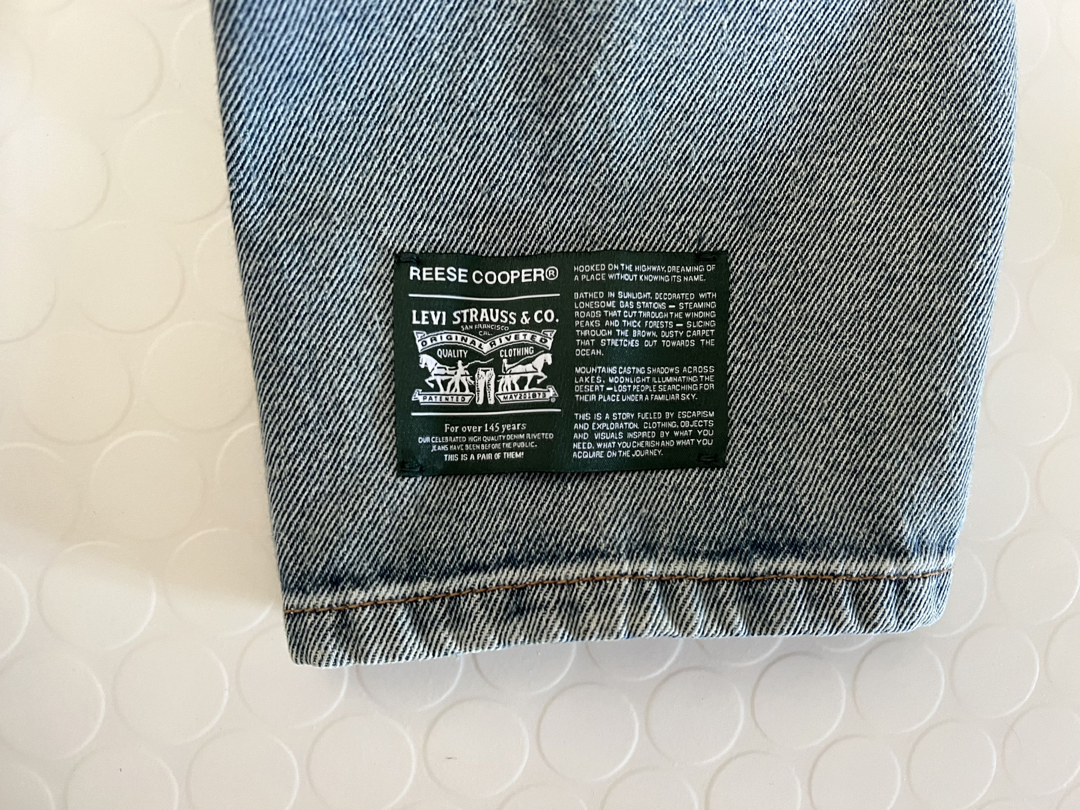 Levi's × Reese Cooper Vintage Denim Effect Chore Coat Size L Size US L / EU 52-54 / 3 - 5 Thumbnail