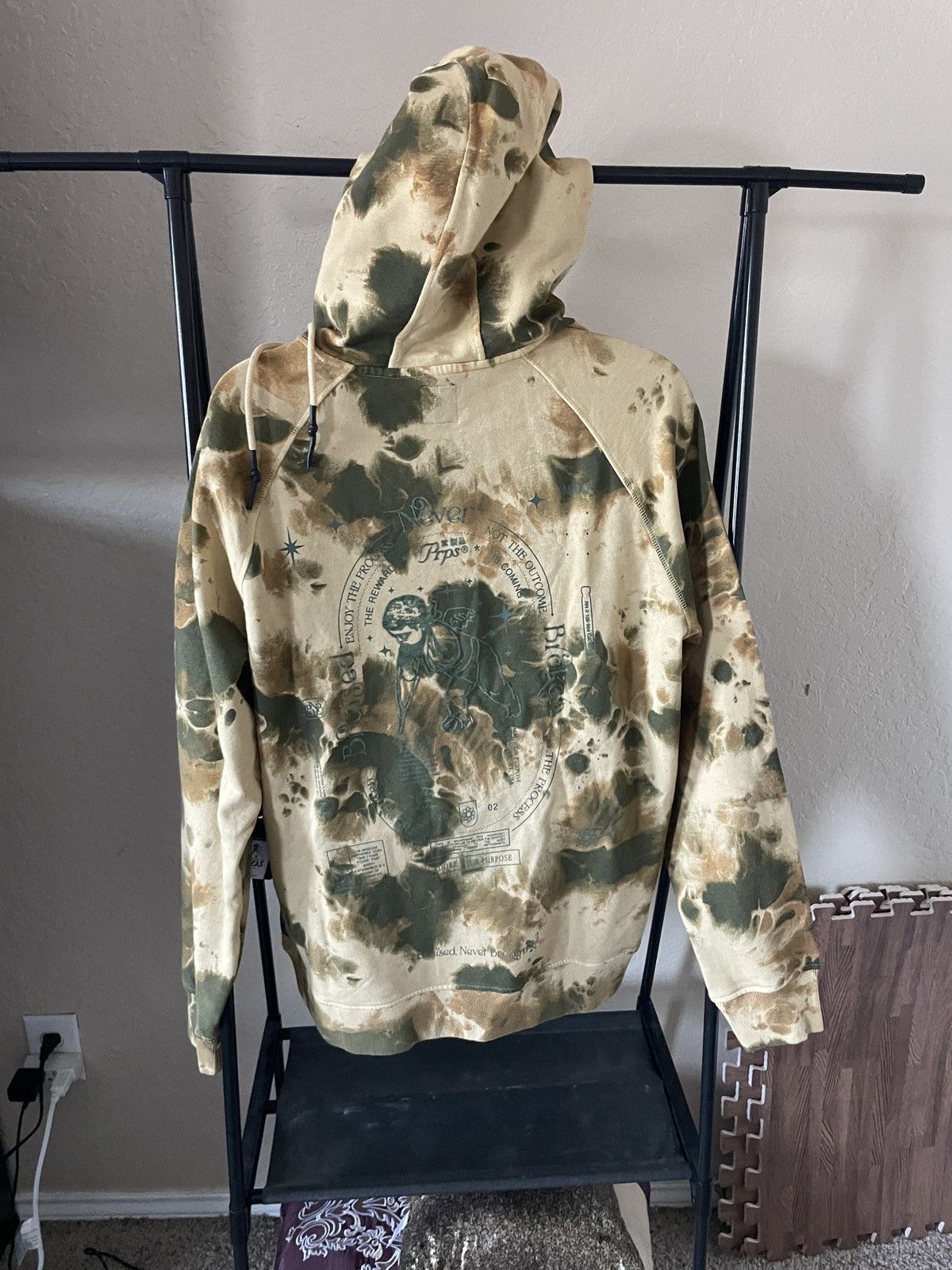 Prps Adore Your Purpose pullover Hoodie Nwt 218.00 Size US XL / EU 56 / 4 - 3 Thumbnail