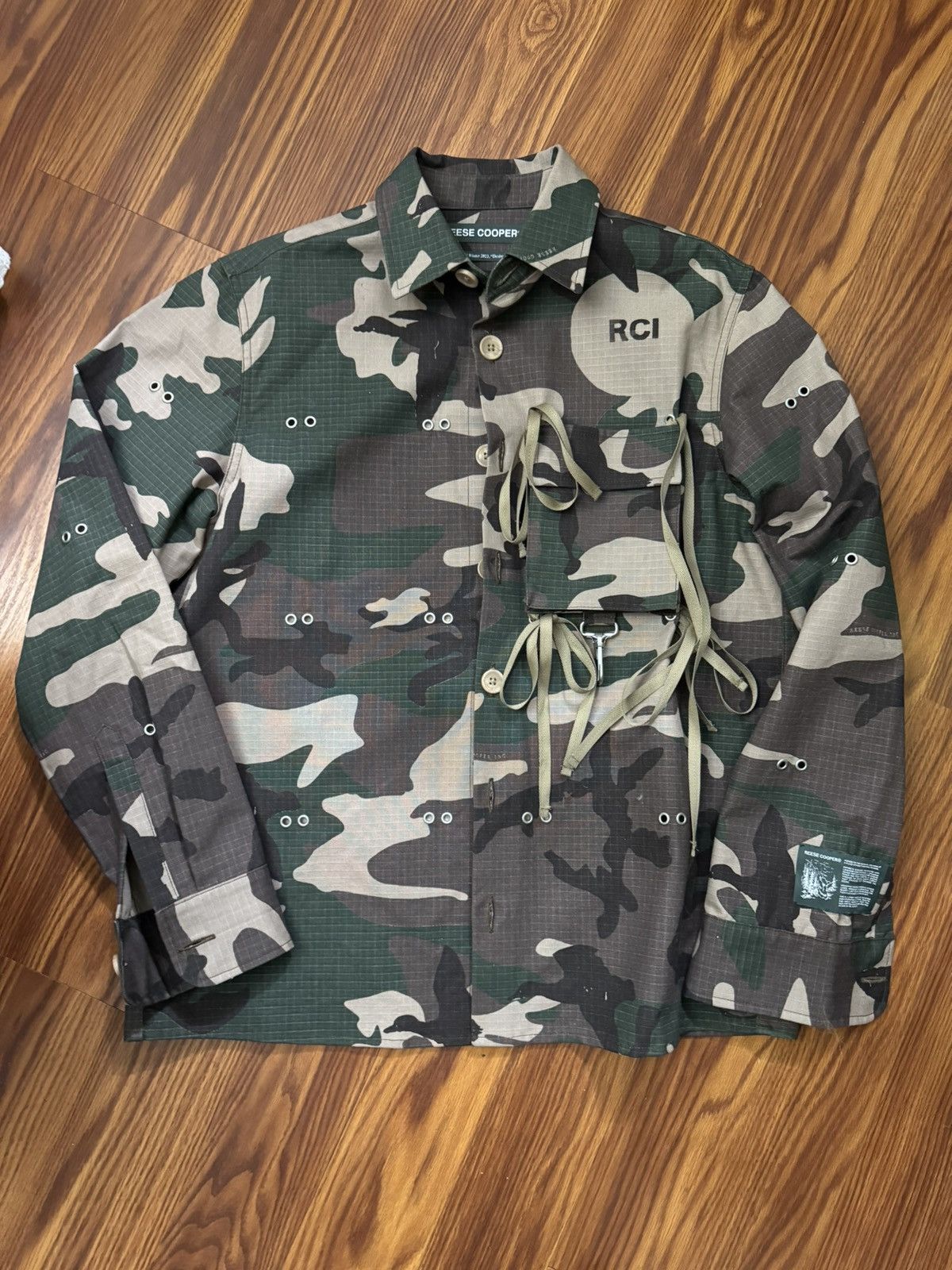 Reese Cooper Reese Cooper Modular Pocket Camo Shirt Size US S / EU 44-46 / 1 - 1 Thumbnail