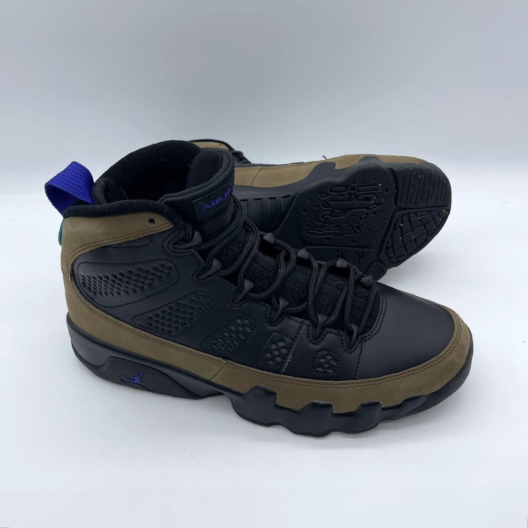 Nike Nike Air Jordan 9 Retro CT8019-034 Men's Size 9.5 Sneakers Light Olive Concord Shoes High Top Casual Athletic Size US 9 / EU 42 - 2 Thumbnail