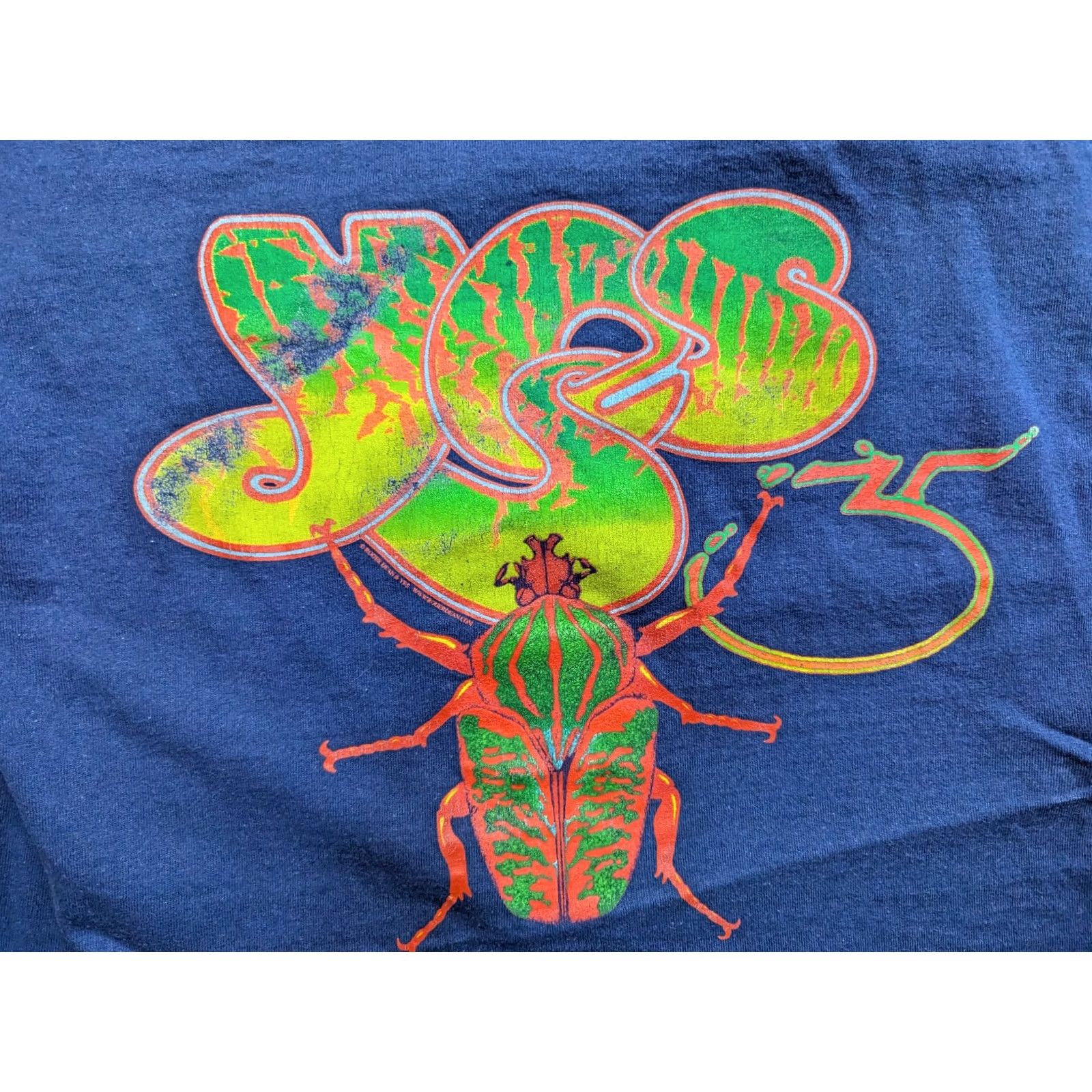 Fruit Of The Loom Yes Europe Tour 2004 Blue shirt Mens L T-Shirtshirt Europe Tour 2004 Mens L Bleu Multicolor Shirt Europe Tour 2004 Mens L Size US L / EU 52-54 / 3 - 3 Thumbnail