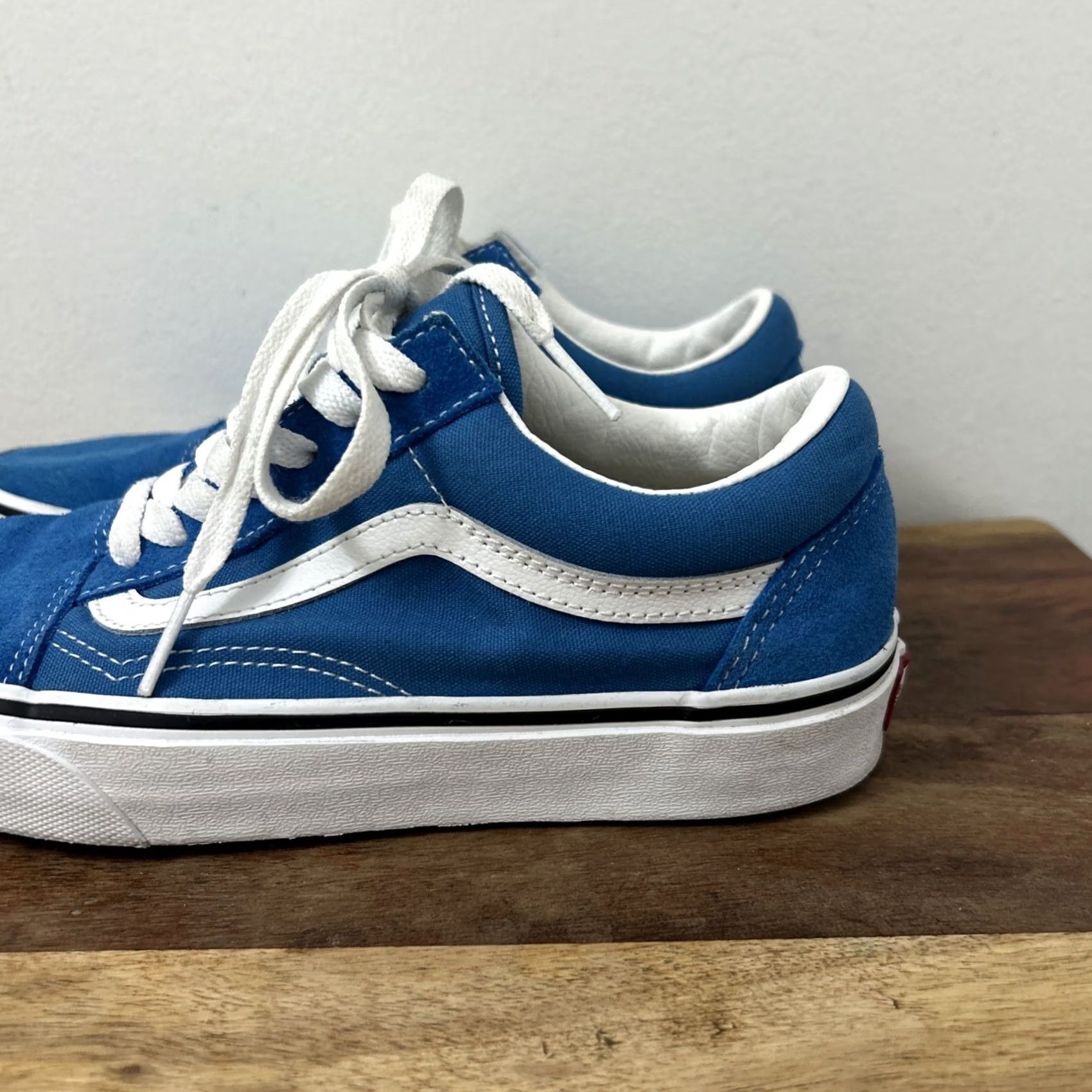 Vans VANS Old Skool Shoe Blue Low Top Mens 5.5 / Women 7 Skateboarding Nike? Size S / US 4 / IT 40 - 5 Thumbnail