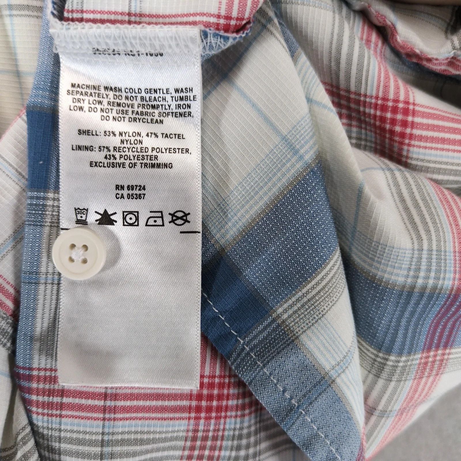 Columbia Columbia Sportswear Omni-Shade Blue Plaid Button Up Shirt XL Size US XL / EU 56 / 4 - 4 Thumbnail