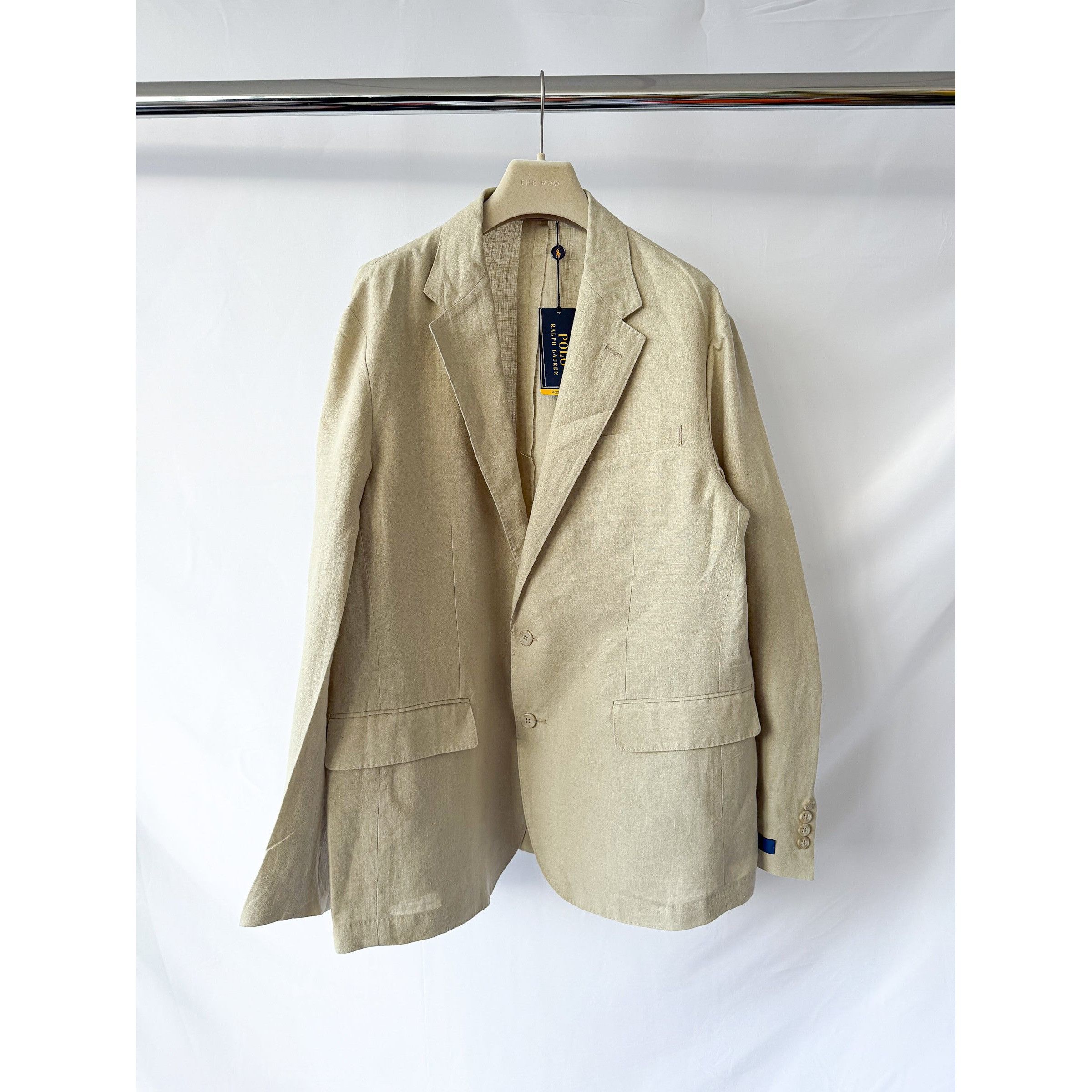 Polo Ralph Lauren Ralph Lauren Classic Beige Linen Blazer Size 44R - 1 Thumbnail