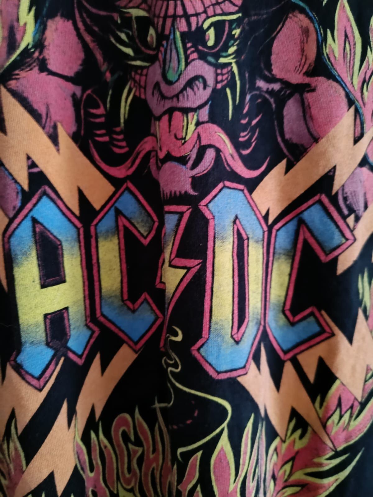 AC/DC × Band Tees × Vintage AC/DC 2010 black blouse Size US XS / EU 42 / 0 - 6 Thumbnail