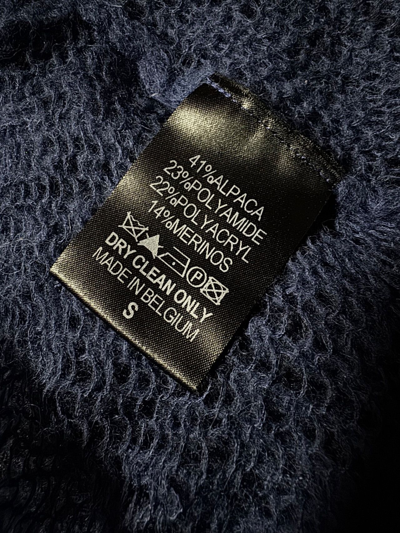 A.F. Vandevorst A.F. Vandevorst Alpaca High-Neck Knit Size US S / EU 44-46 / 1 - 4 Thumbnail
