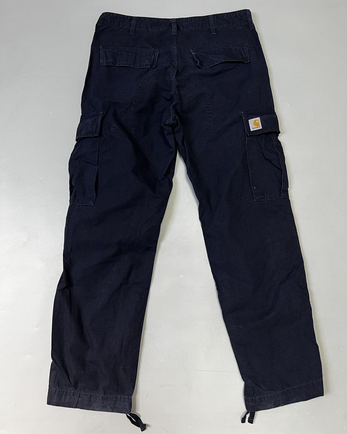 Carhartt Vintage Carhartt Cargo Pants Y2K Navy 36x32 Size US 36 / EU 52 - 1 Thumbnail