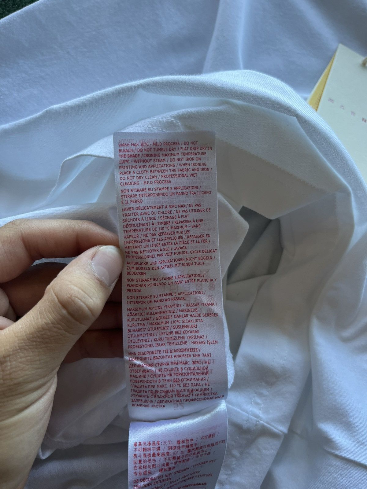 Marni MARNI KNIT “LILY WHITE” TEE BRAND NEW Size US L / EU 52-54 / 3 - 10 Thumbnail