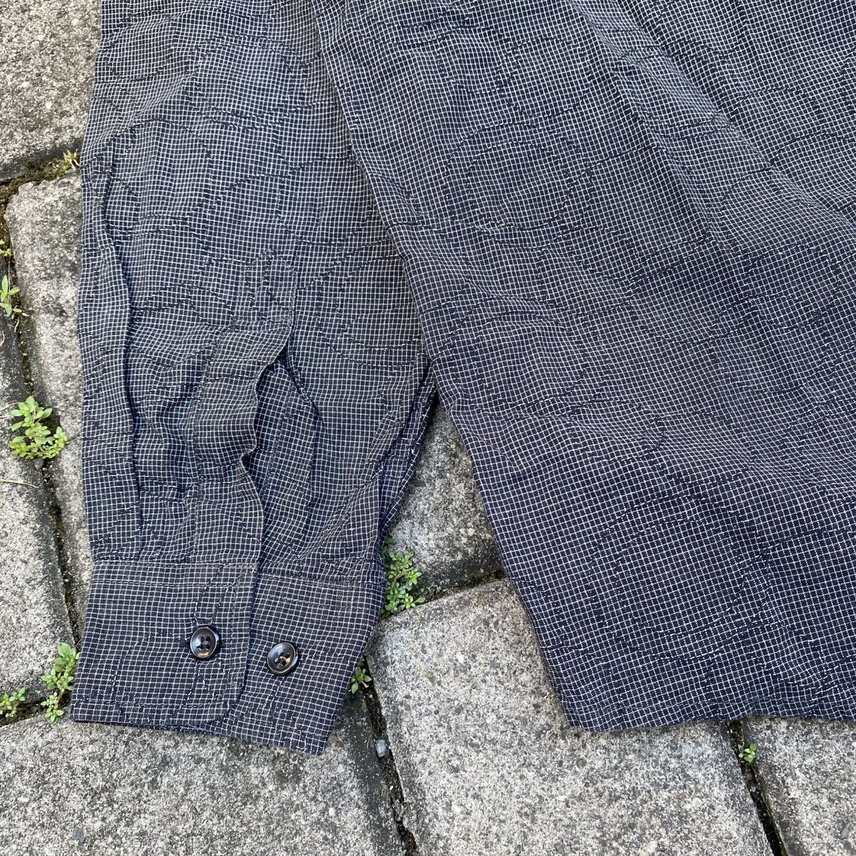 Issey Miyake 2000s Luis Chavlon Dark Grey Button Up Shirt Size US M / EU 48-50 / 2 - 8 Thumbnail