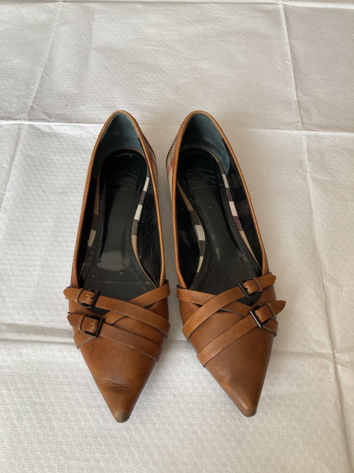 Burberry Burberry Vintage ballerina shoes 39 Size US 8.5 / IT 38.5 - 2 Thumbnail