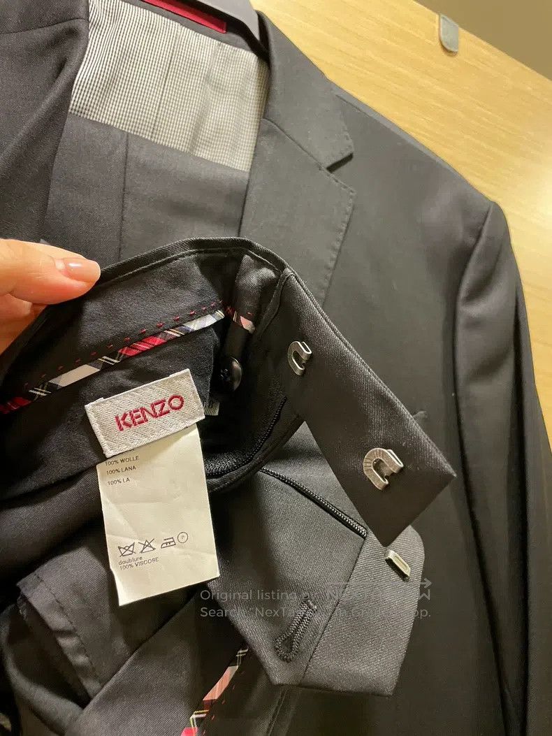 Kenzo Kenzo Men's Suit Jacket Size 48L - 6 Thumbnail