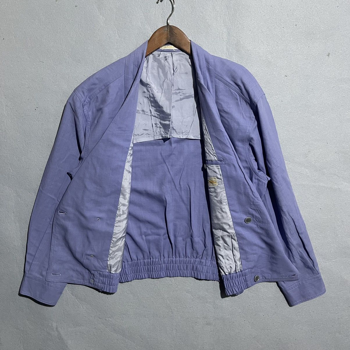 Lancel Vintage Lancel Paris Wool Blend Jacket Made in Japan Size US L / EU 52-54 / 3 - 9 Thumbnail