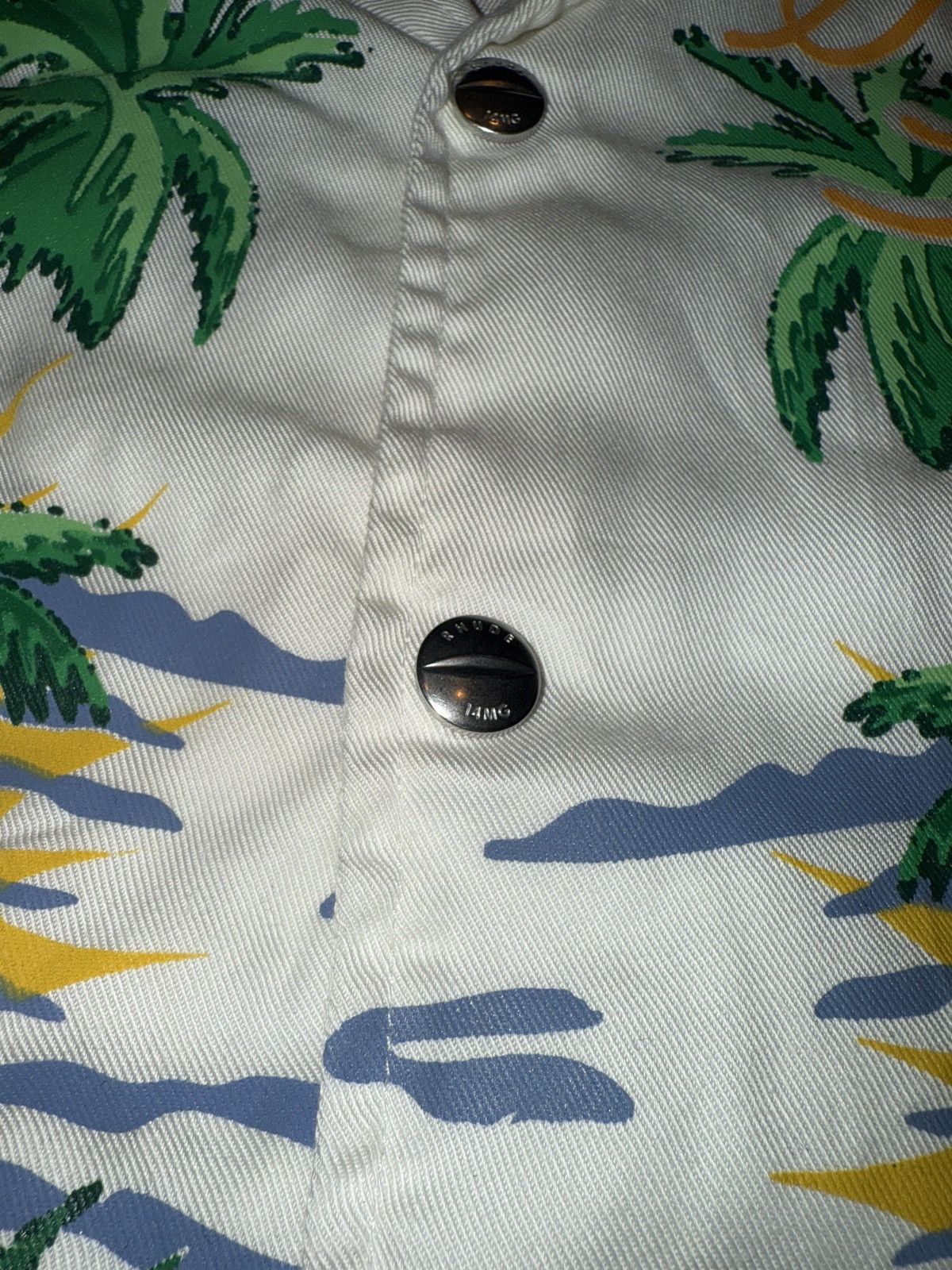 Rhude Rhude button-up hawaii white Size US M / EU 48-50 / 2 - 5 Thumbnail