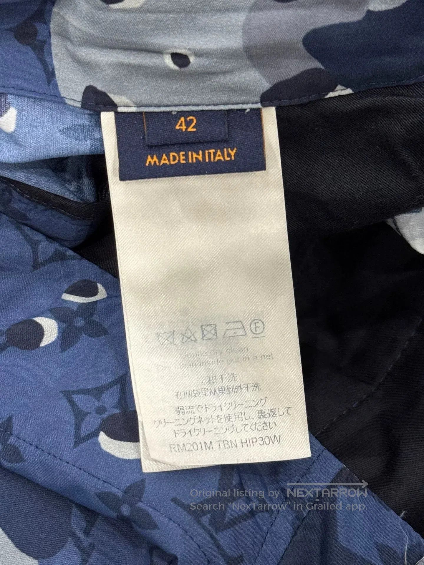 Louis Vuitton Louis Vuitton Blue Camo Nylon Casual Pants. Size US 42 / EU 58 - 8 Thumbnail