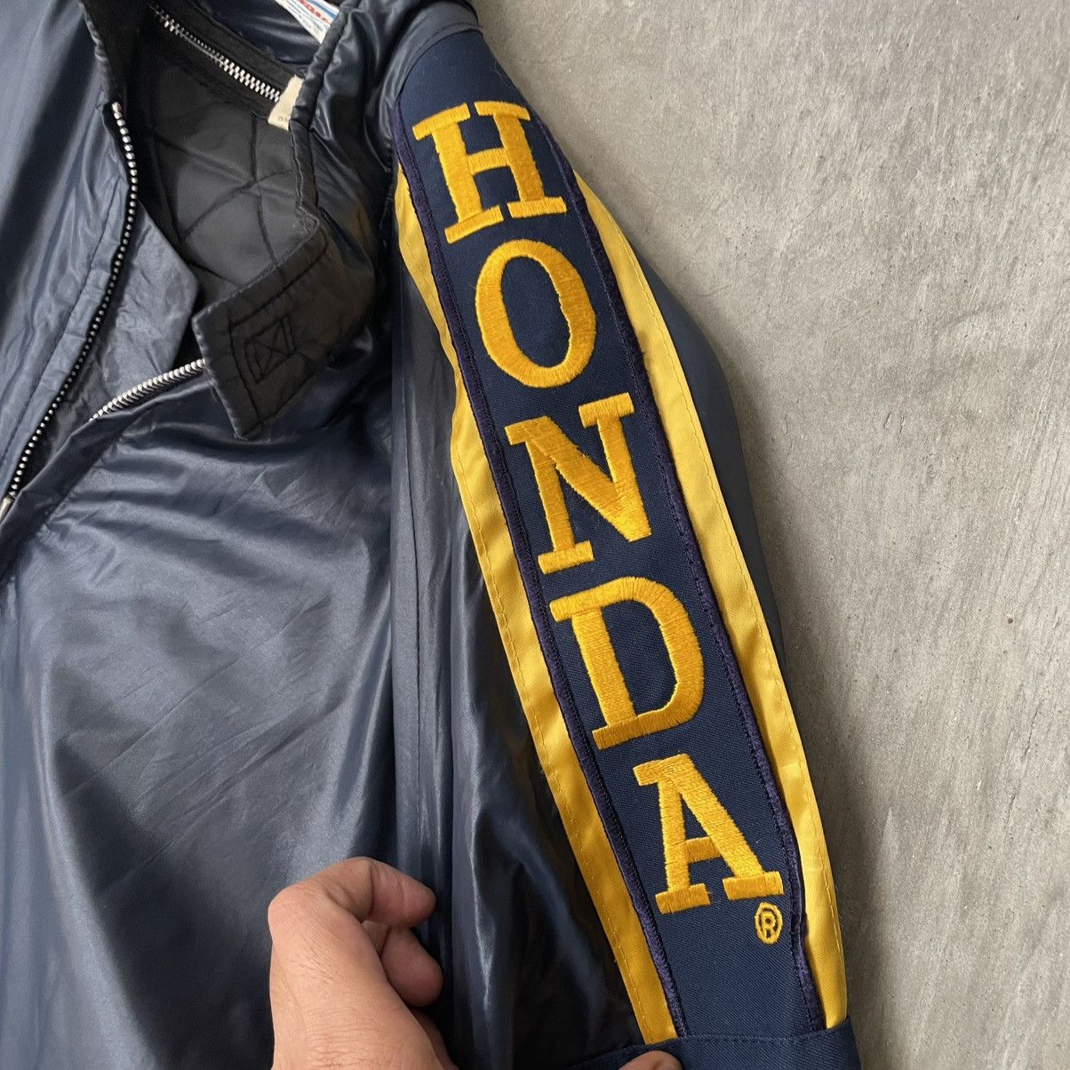 Gear for Sports × Honda × Vintage Vintage 80s Honda Motorcycle Jacket Racing Team Hondaline Size US M / EU 48-50 / 2 - 6 Thumbnail